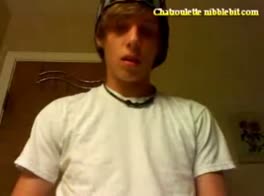 twink boy jerks and cums